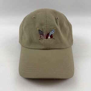 Imperial Secession Golf Club Retired Logo Performance Hat Khaki Tan GP10-0 Mens